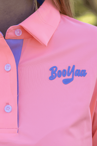 Ladies BooYaa Golf Shirt - CORAL