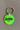 BooYaa Perspex Keyring - Neon Green