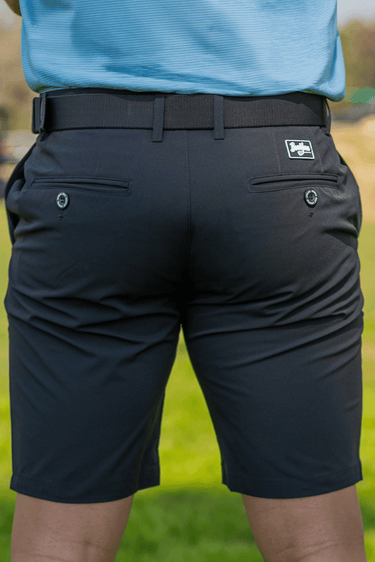 GOLF SHORTS - PREMIUM SHORT PANTS - BLACK