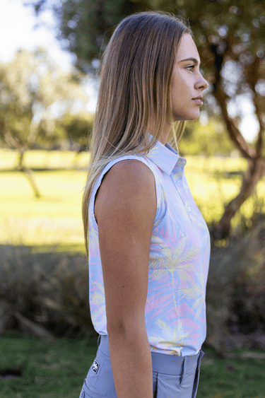 Ladies Sleeveless Golf Shirt - LADY LULU