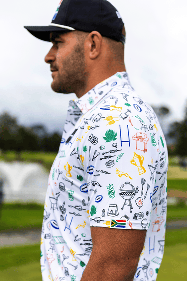 HERITAGE GOLF SHIRT - BOMB SQUAD by BooYaa Golf