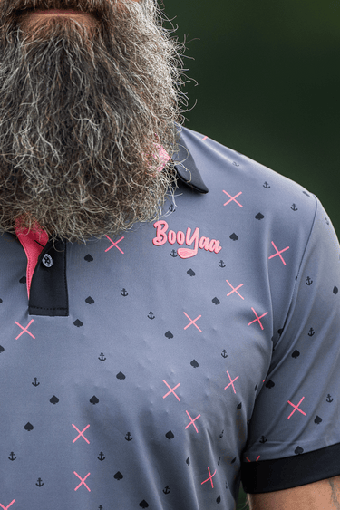 GOAT - Lifestyle Collection - Golf Shirt - BLXCK by BooYaa Golf